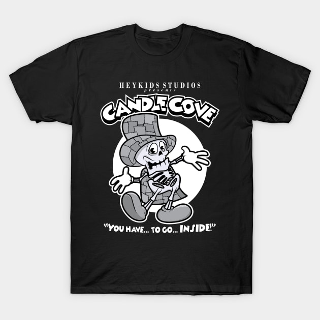 Welcome to Candle Cove T-Shirt by boltfromtheblue